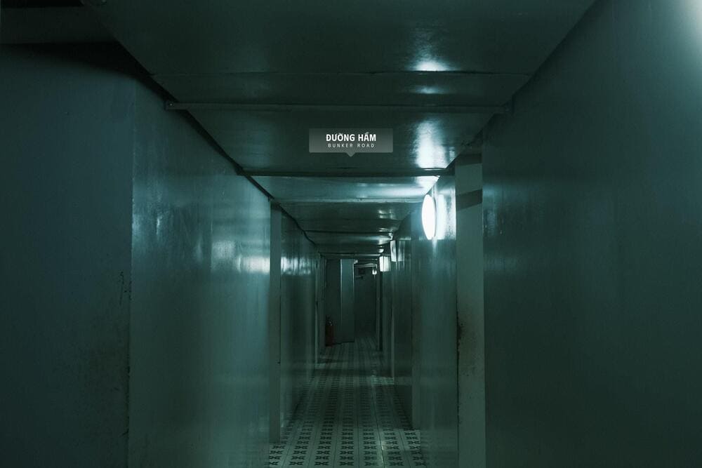 The reinforced concrete walls were solidly built and capable of withstanding bombs of up to 2 tons (Source: Dinh Doc Lap - Independence Palace)